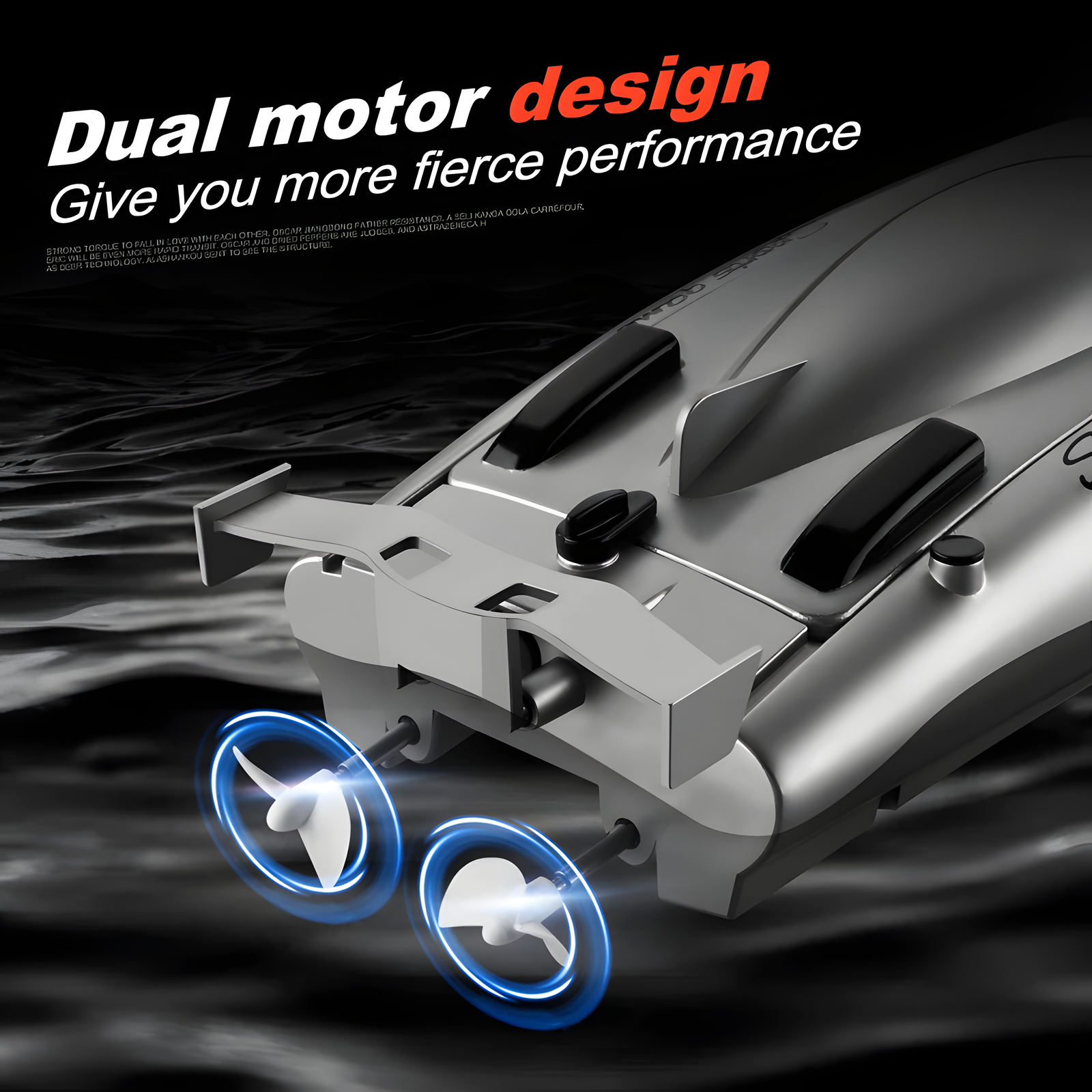 Rechargeable RC Speed Boat