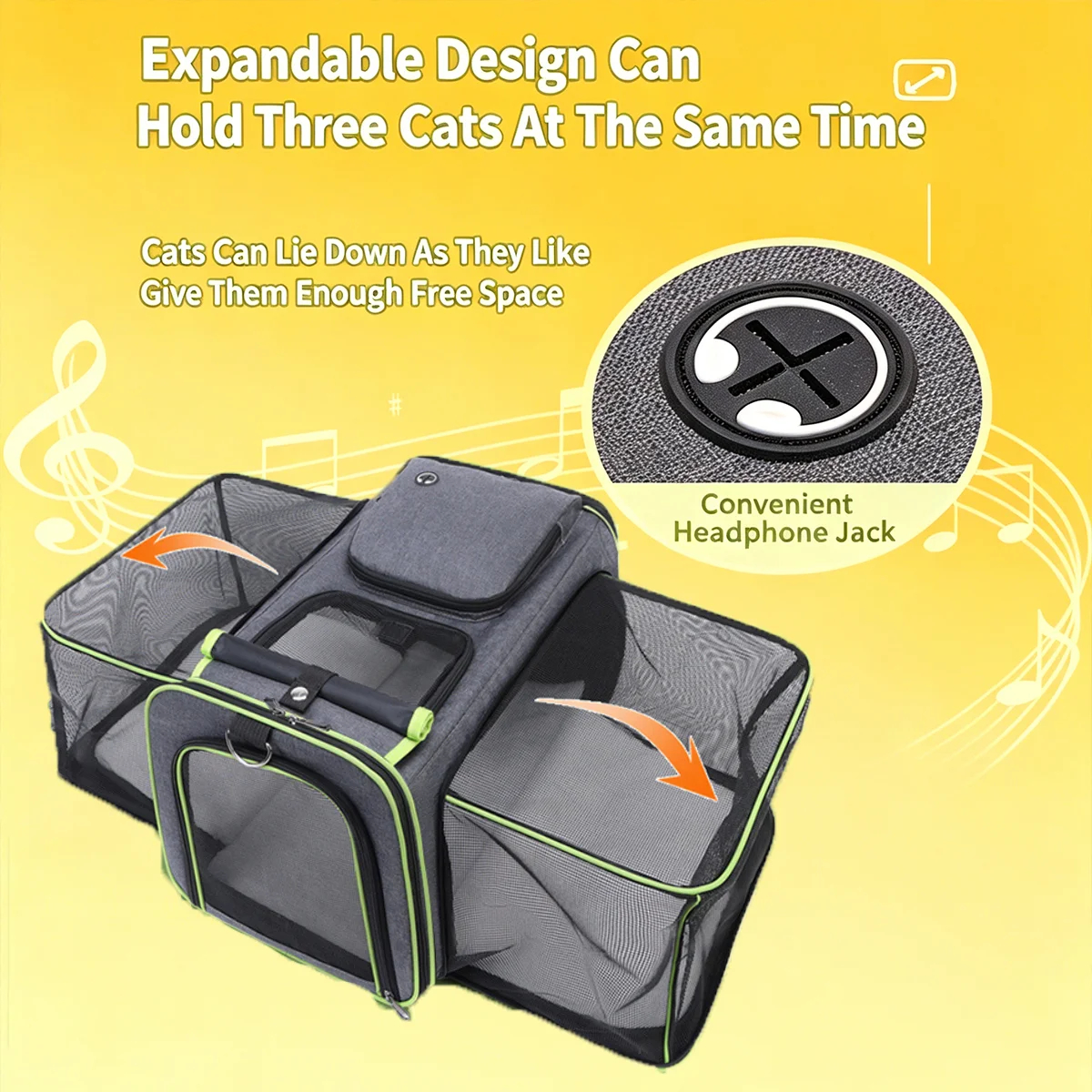Expandable Pet Travel Carrier