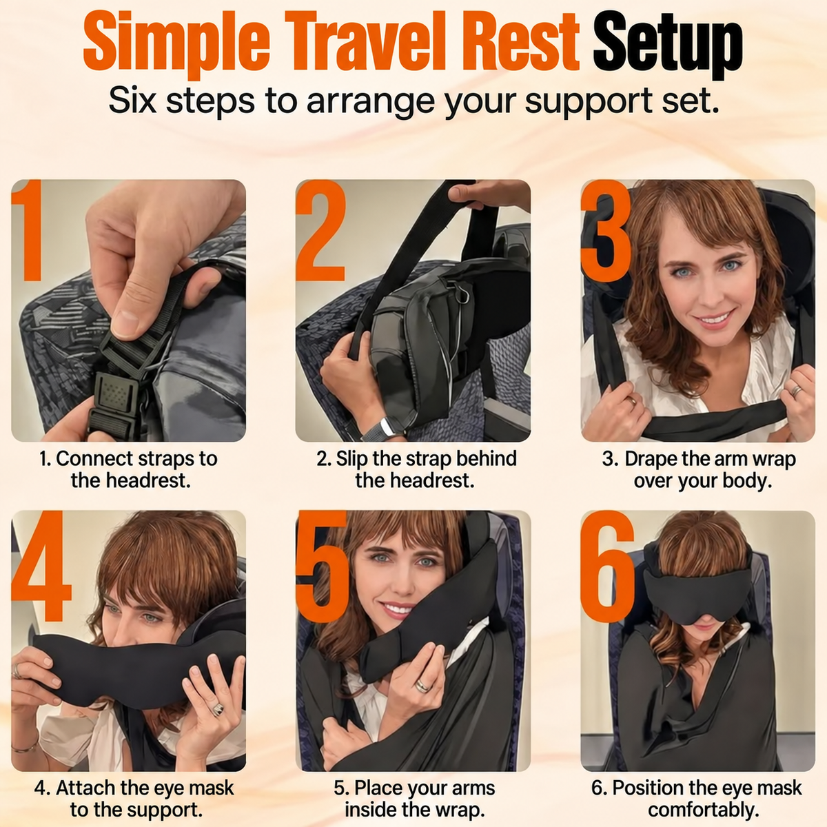 3-in-1 Travel Sleep Support Set