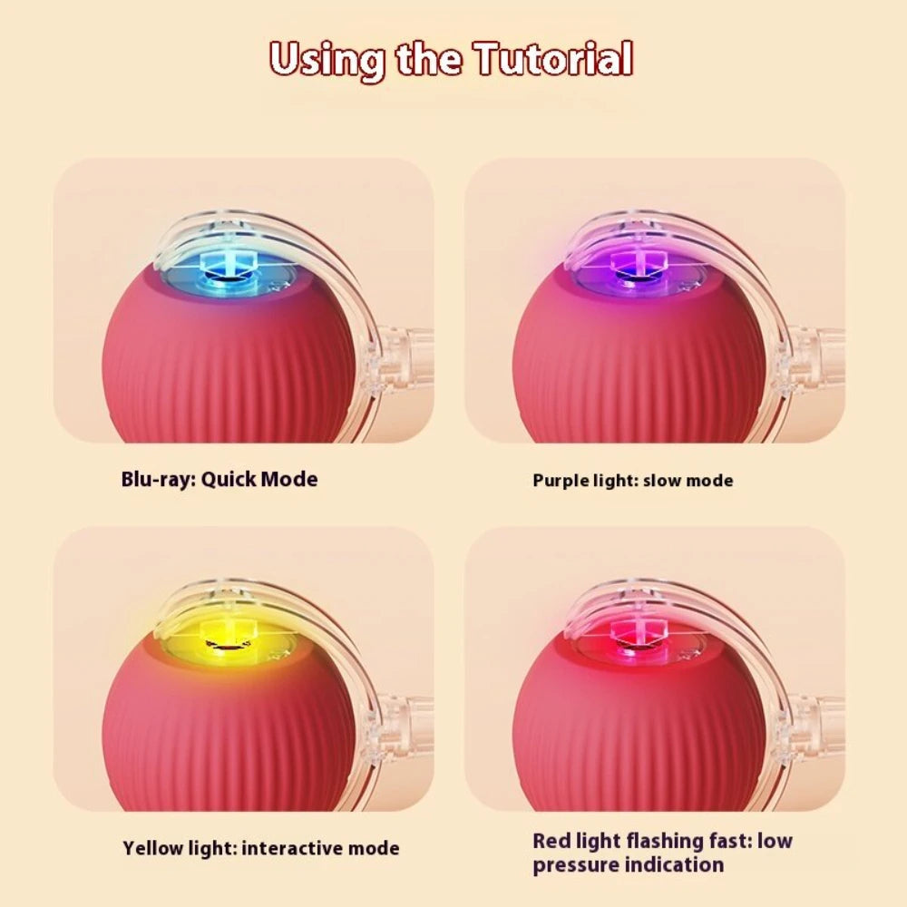 Automatic Rolling Ball Cat Toy