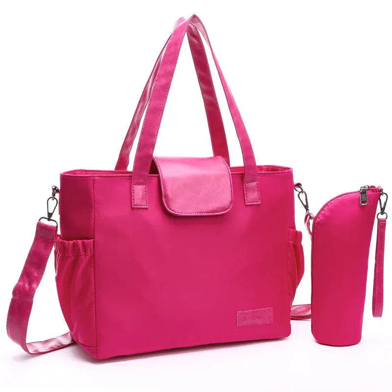 Fashionable Durable Waterproof Baby Diaper Bag Organizer With Storage Pouch