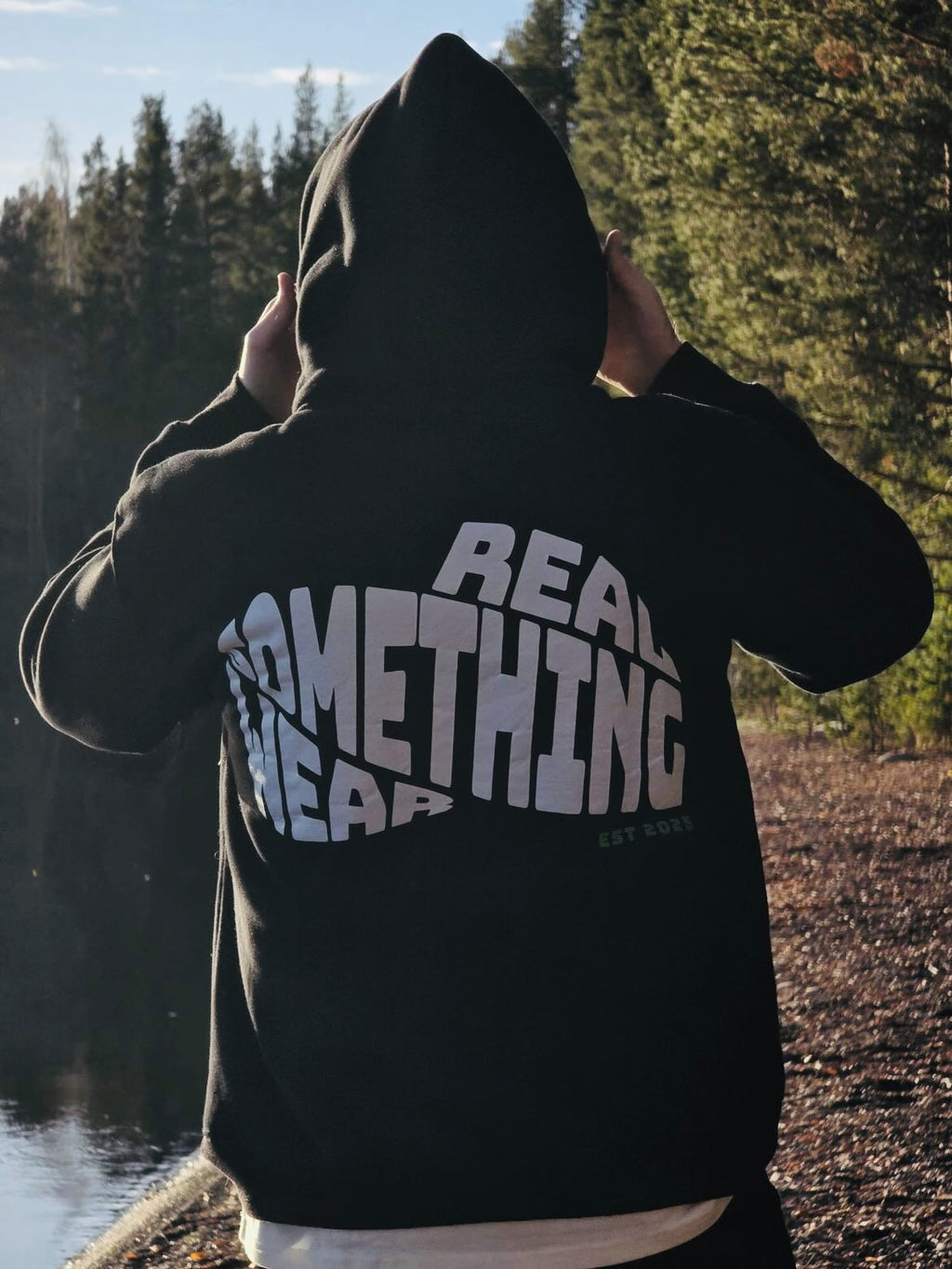 ArtByBearded 500GSM Hoodie – Premium-Profil-Kläder mit Tryck und Brodyr