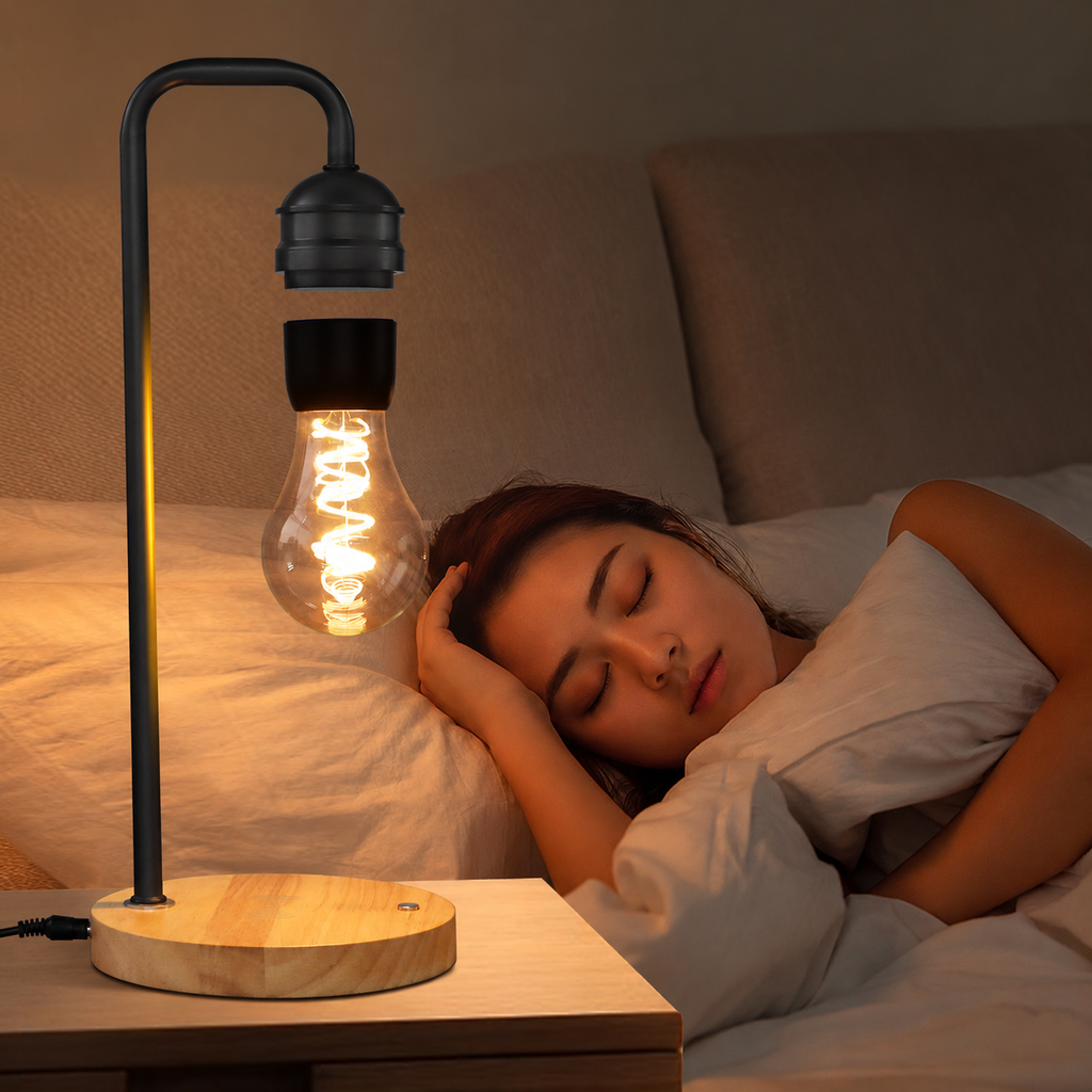 Magnetic Levitating Bulb Desk Lamp