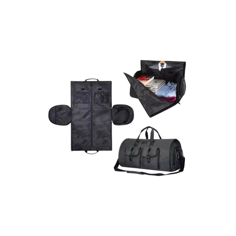 Weekendbag för män, vattenresistent, separat skofack