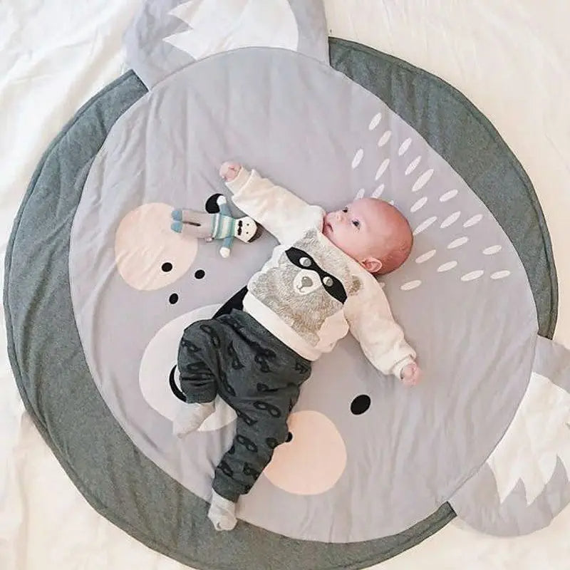 Baby-Spielmatte mit Cartoon-Tieren