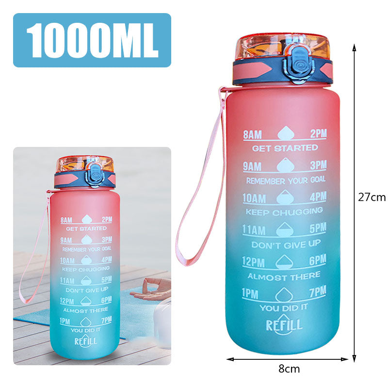 Motivations-Wasserflasche