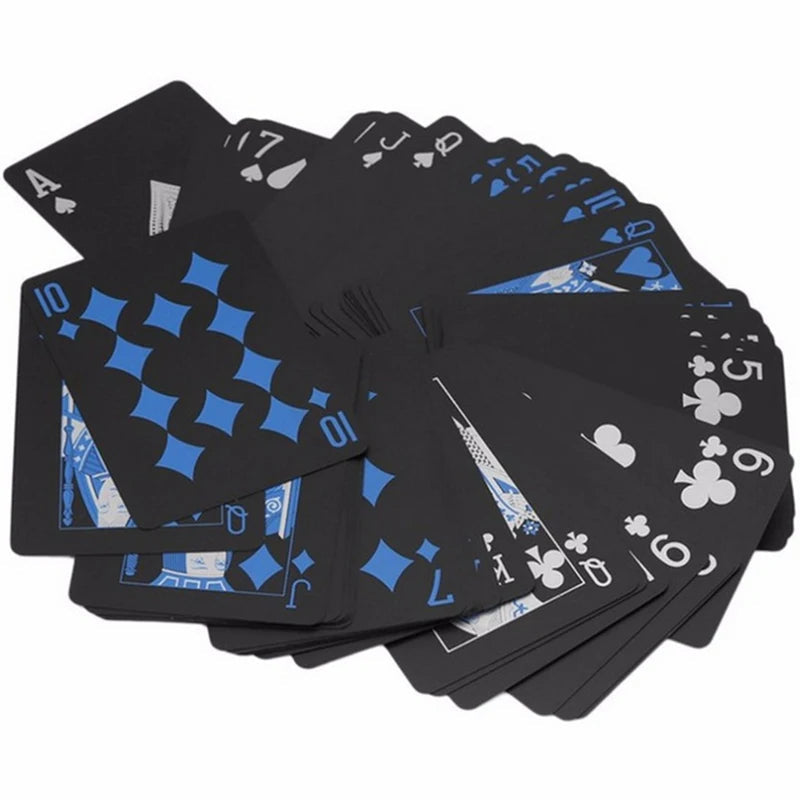 Schwarze Spielkarten