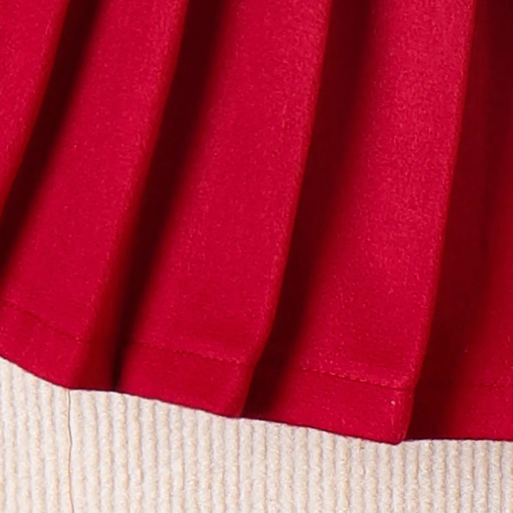 Girls Pleated Skirt and Jacket Set