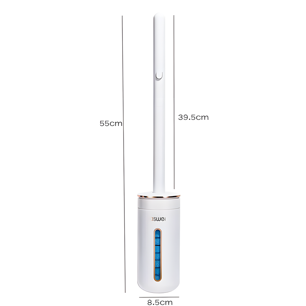 Wall Mounted Disposable Toilet Brush Set