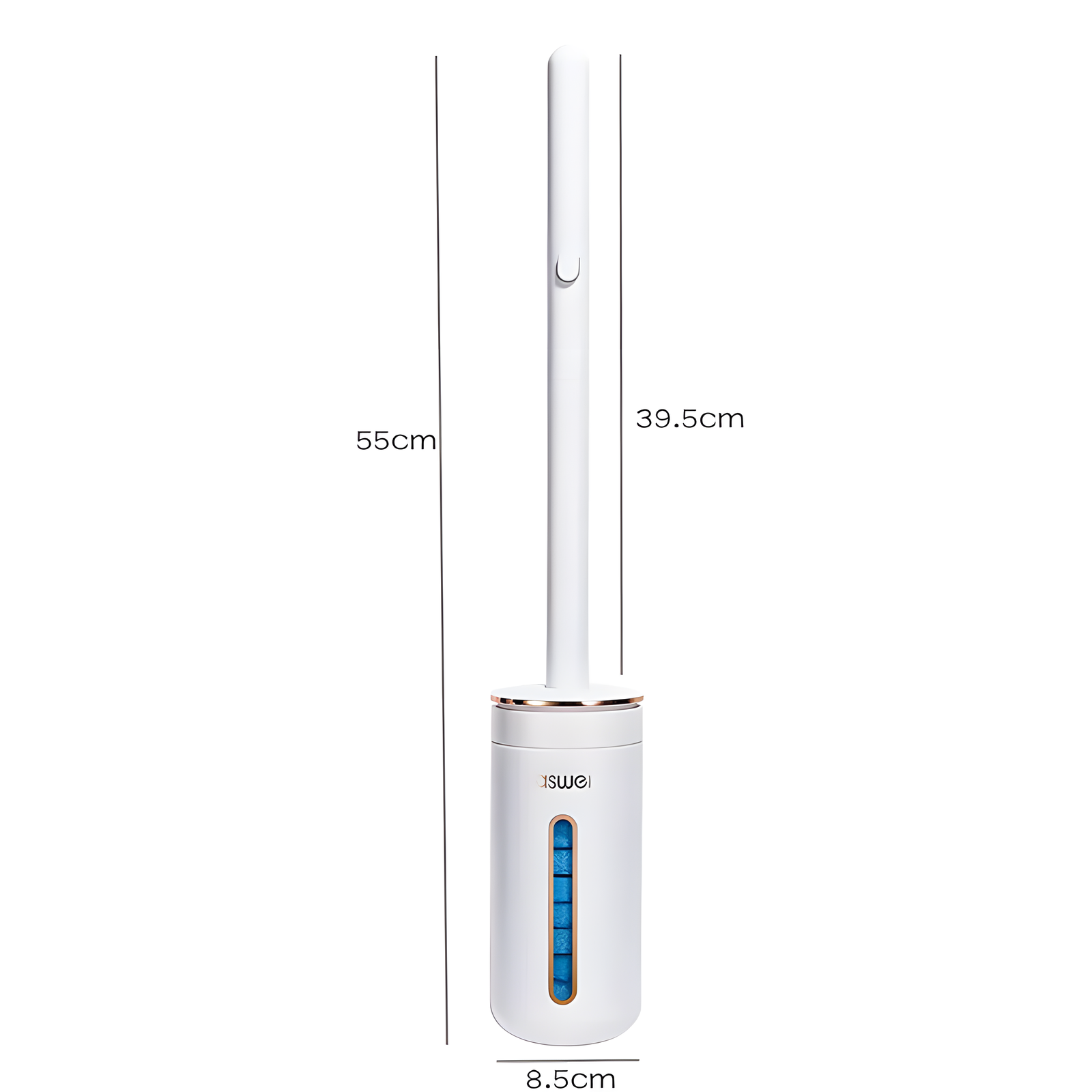 Wall Mounted Disposable Toilet Brush Set