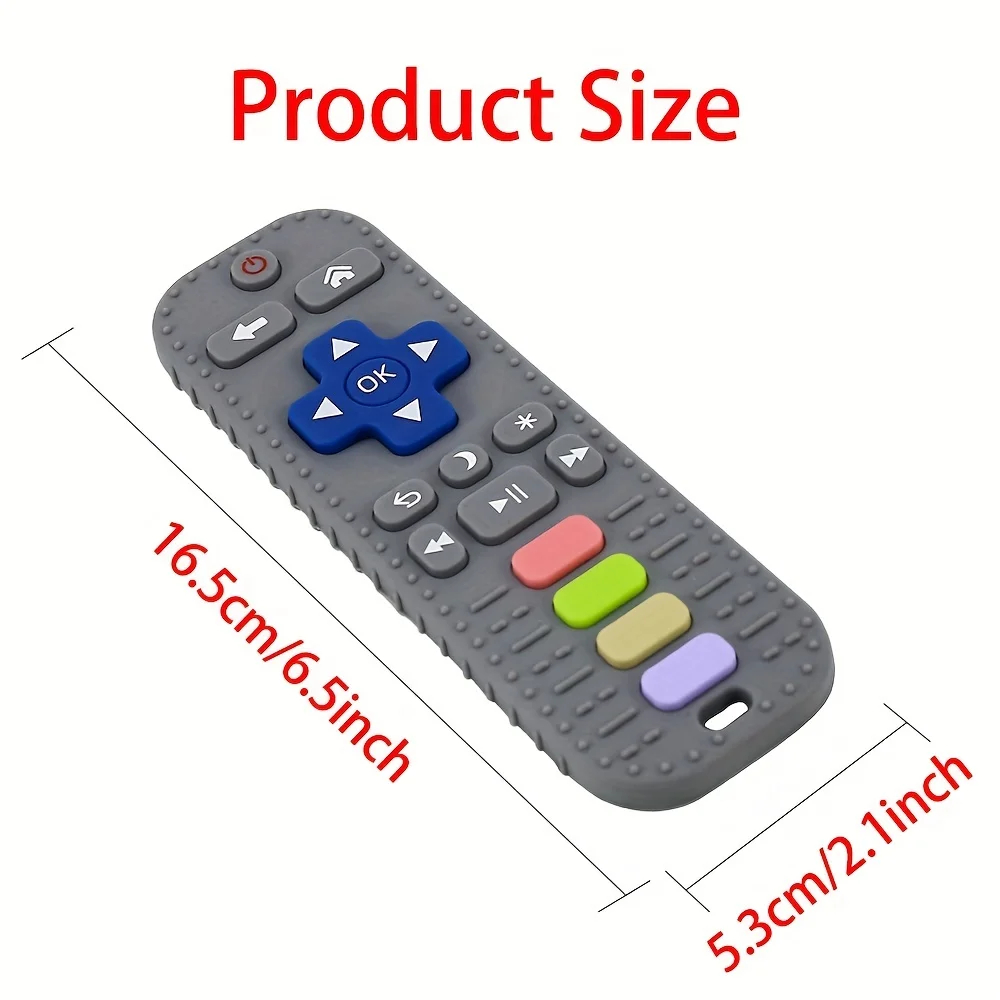 Silicone Remote-Shaped Baby Teether