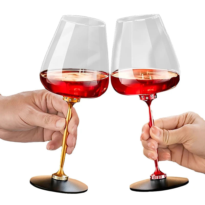 Spinning Wine Glass