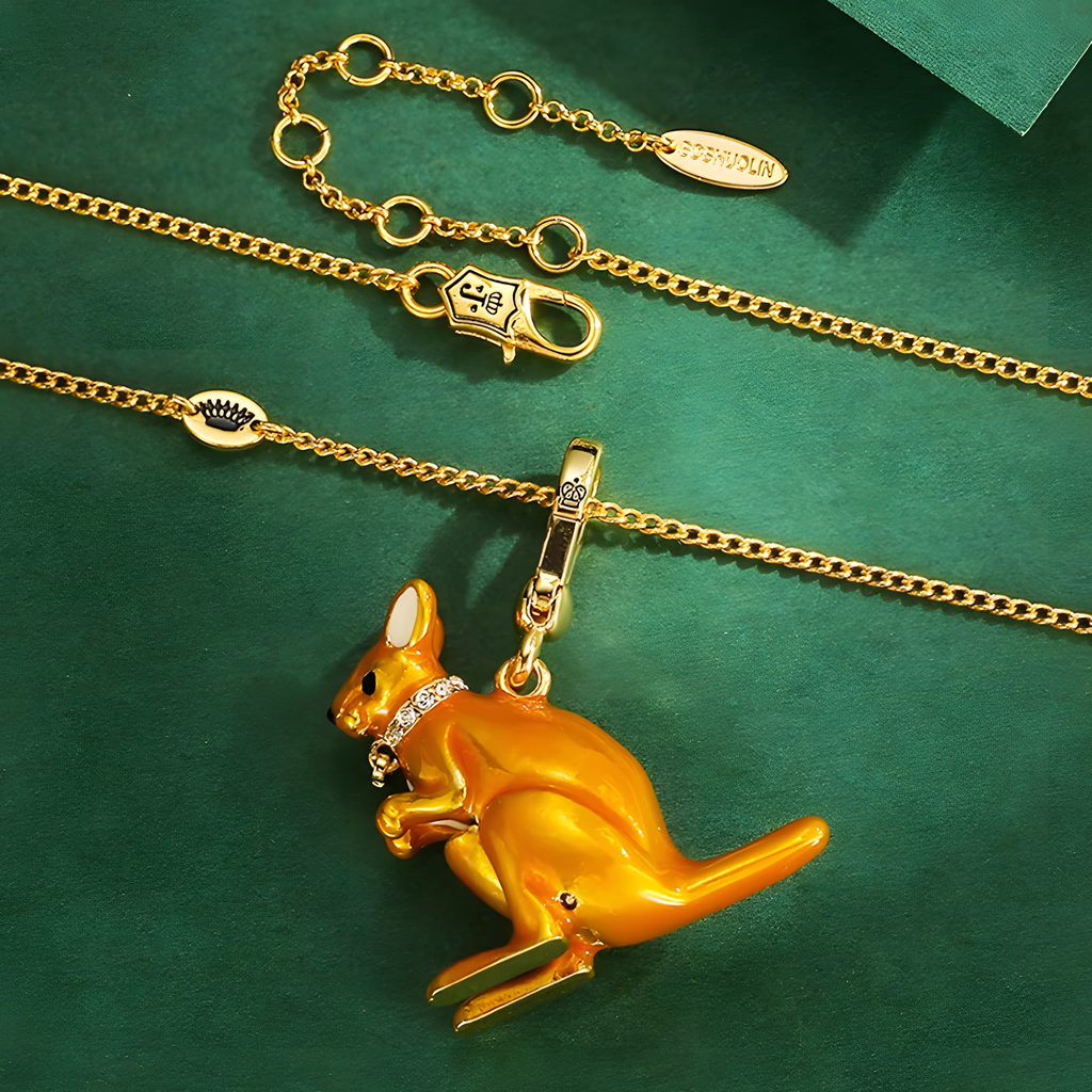 Openable Kangaroo Pendant