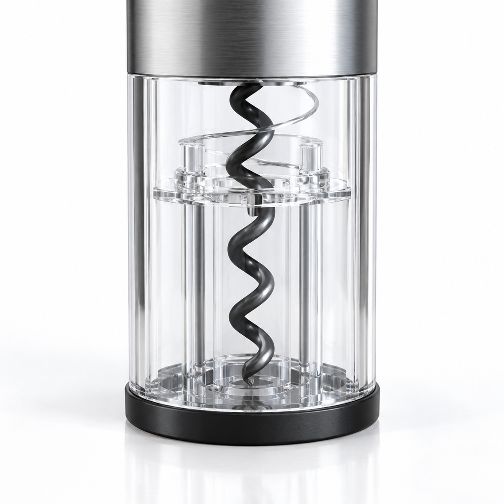 Push-Button Electric Wine Corkscrew