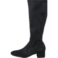500 Black Suede Stretch Black