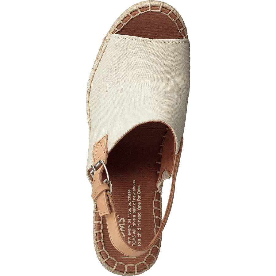 Monica Natural Hemp/leather