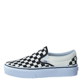 Ua Classic Slip-on Platform Black And White Checker/white