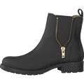 Low Chelsea Boot Black/shiny Gold