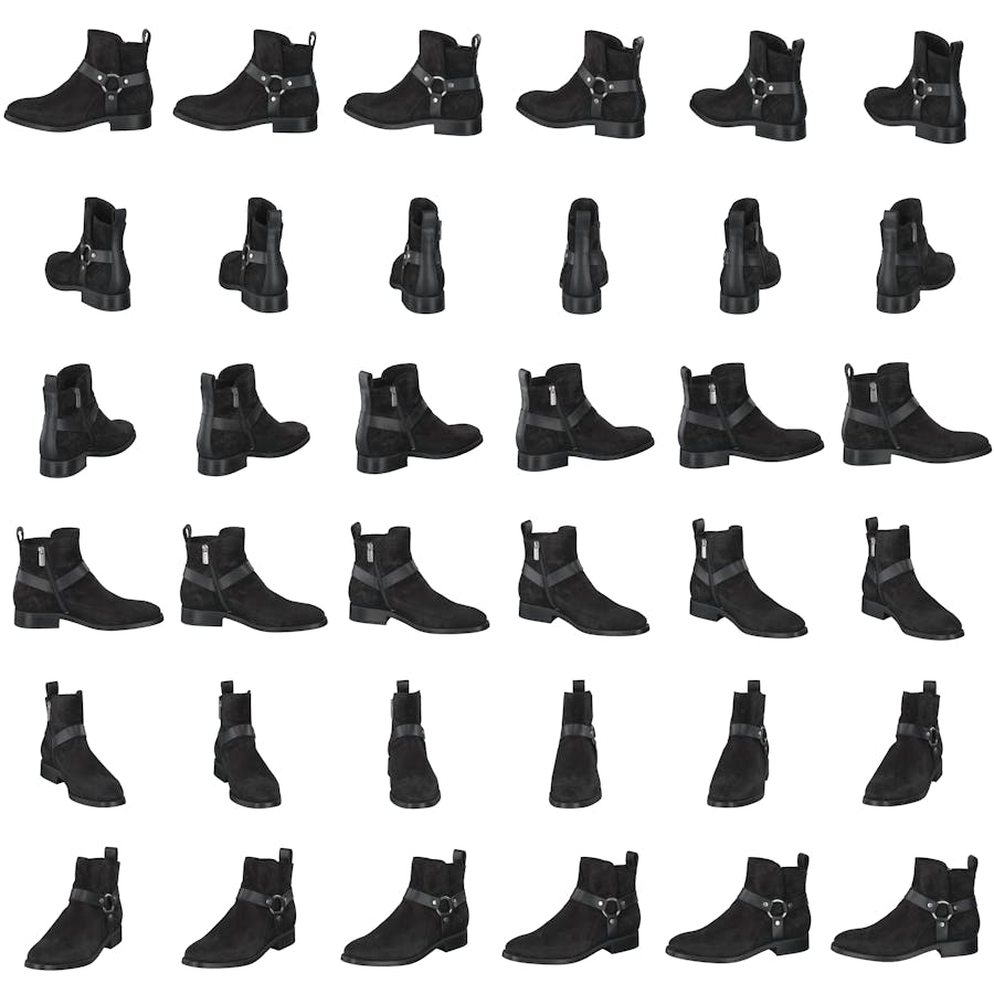 Fay Mid Zip Boot G00 Black