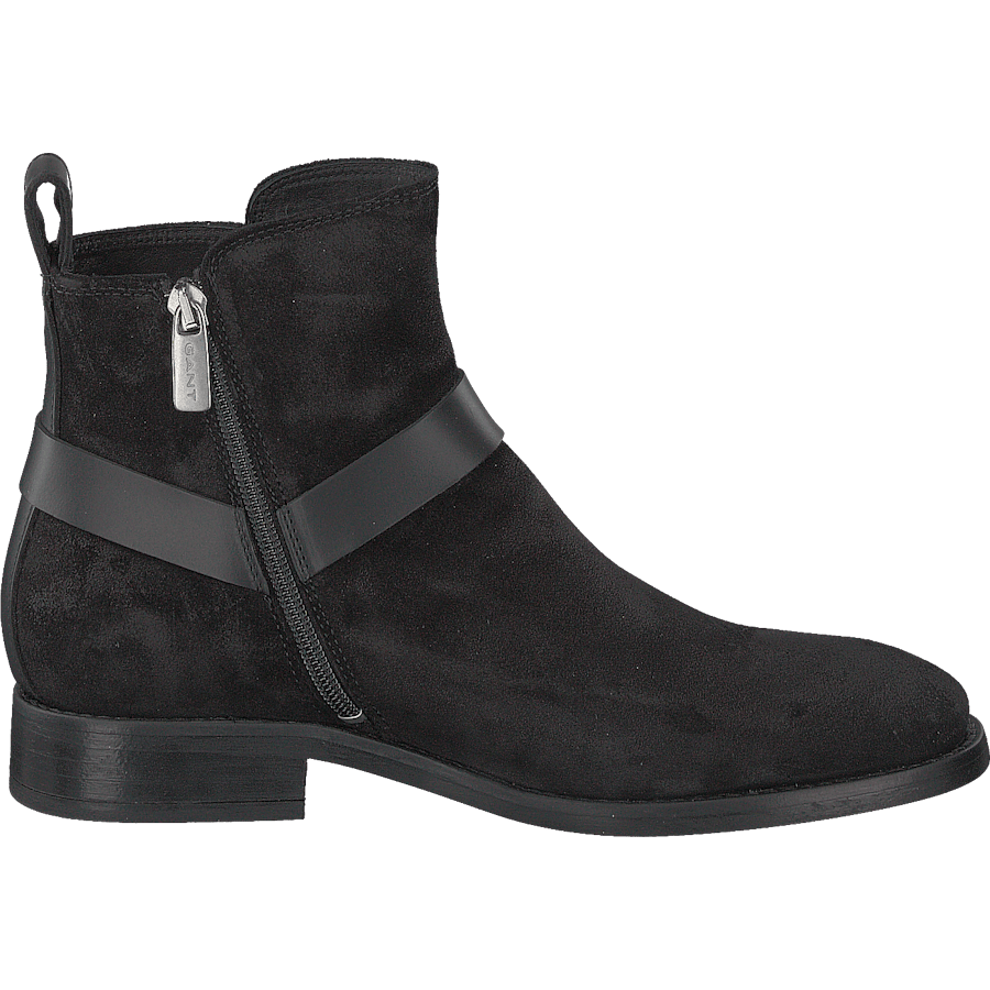 Fay Mid Zip Boot G00 Black