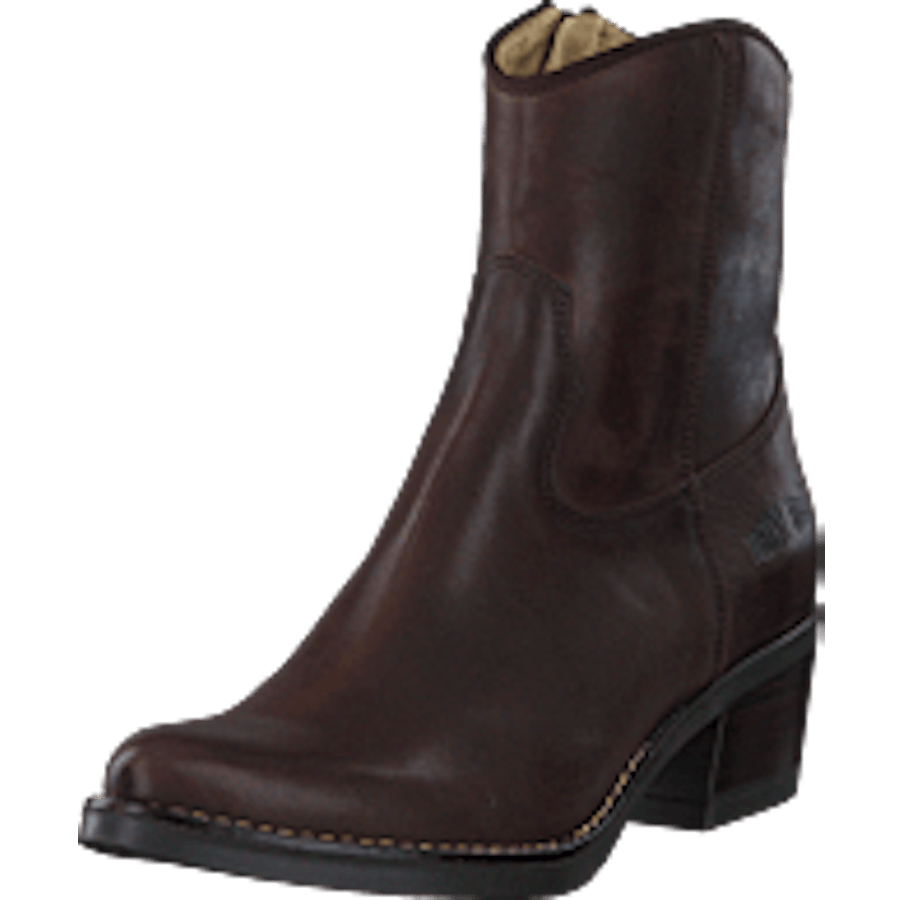 Mid Zip Boot Brown