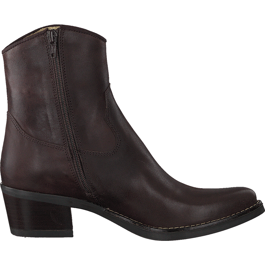 Mid Zip Boot Brown