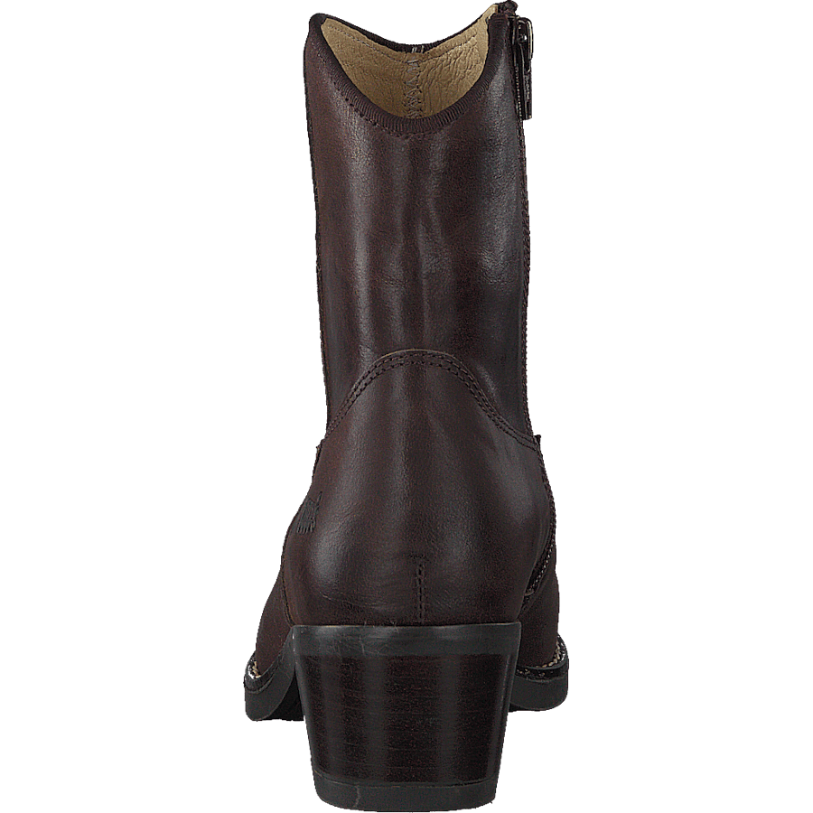 Mid Zip Boot Brown