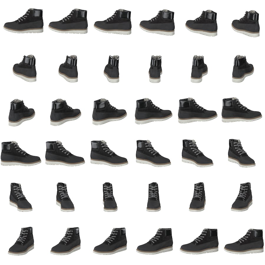Biaanli Winter Wedge Boot Black