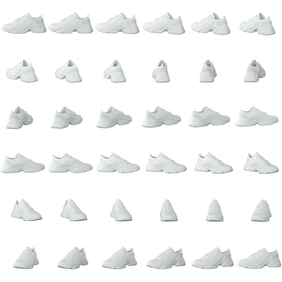 Biacase Laced Knit Sneaker 804 White 4