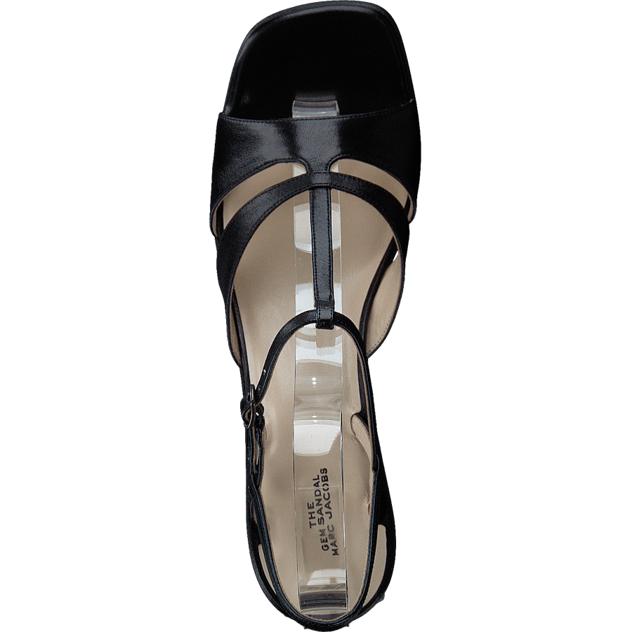 The Gem Sandal Black
