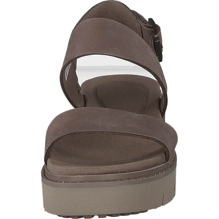 Safari Dawn 2 Band Sandal Taupe Gray