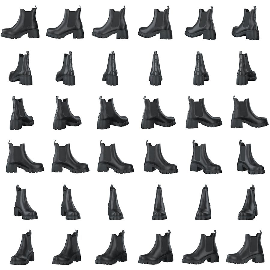 Forza Black Leather