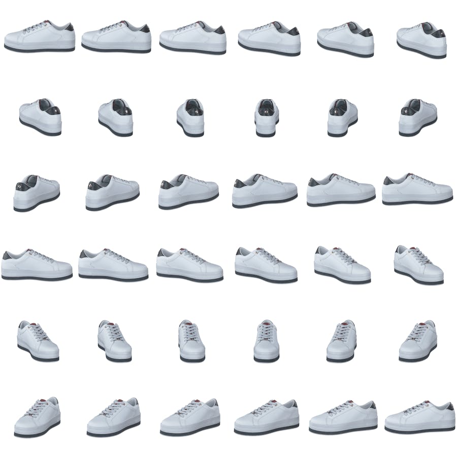 Croc Print Flatform Cupsole Rwb