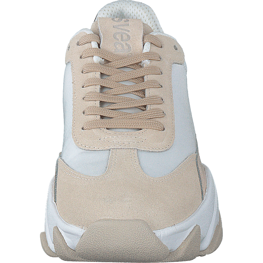 Lace Sneaker Broken White
