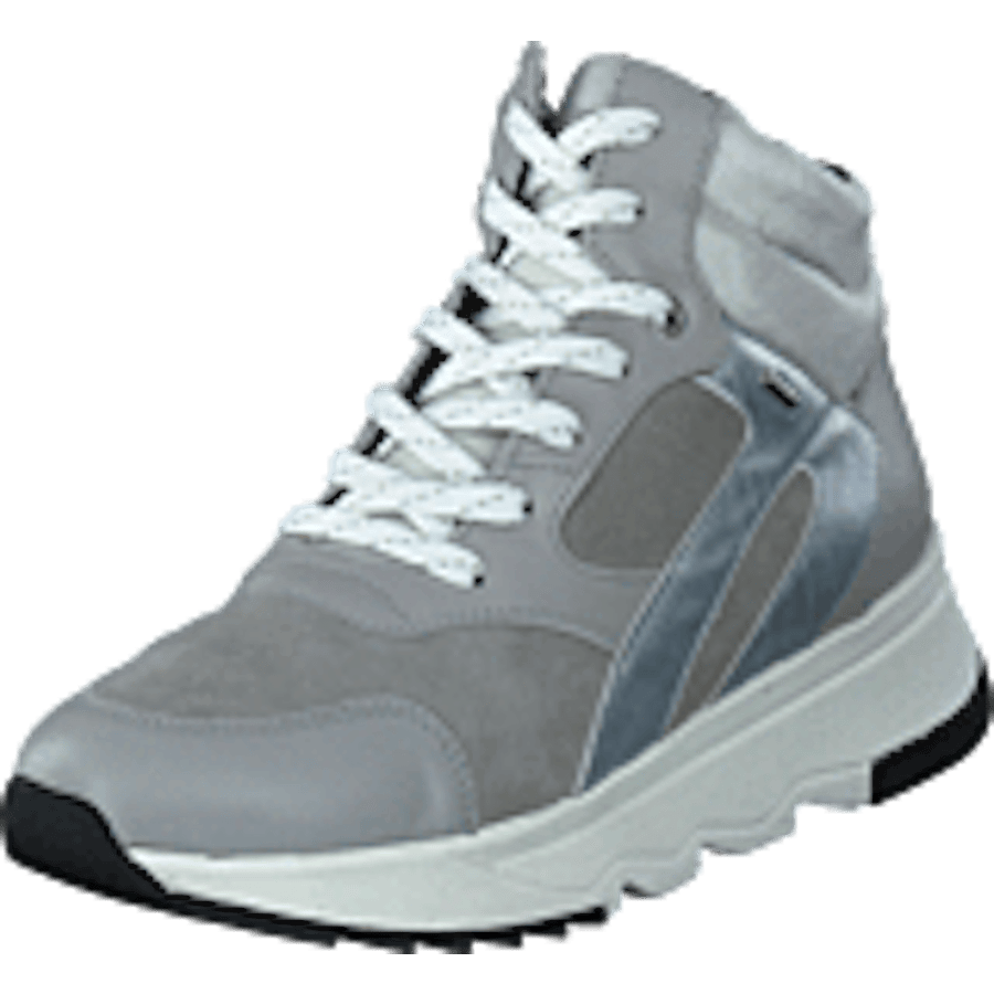 D Falena B Abx B - Nappa+suede Light Grey