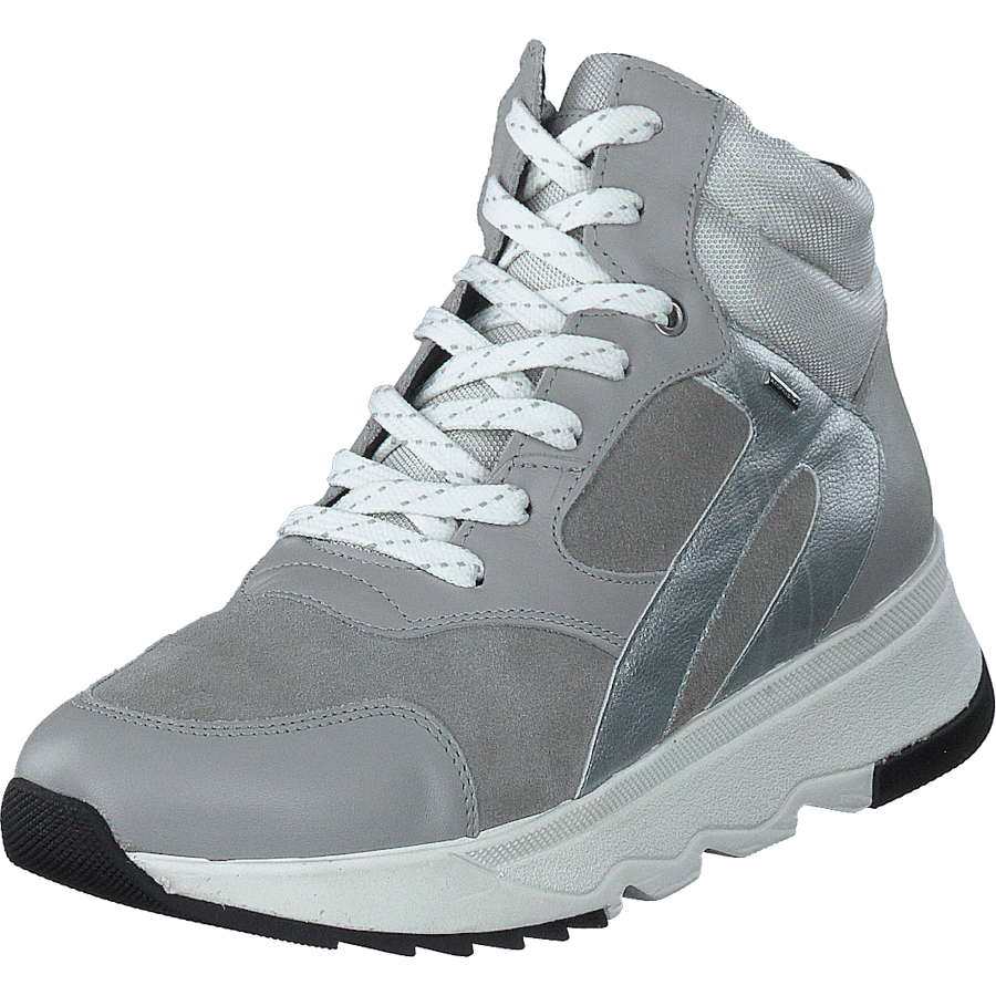D Falena B Abx B - Nappa+suede Light Grey