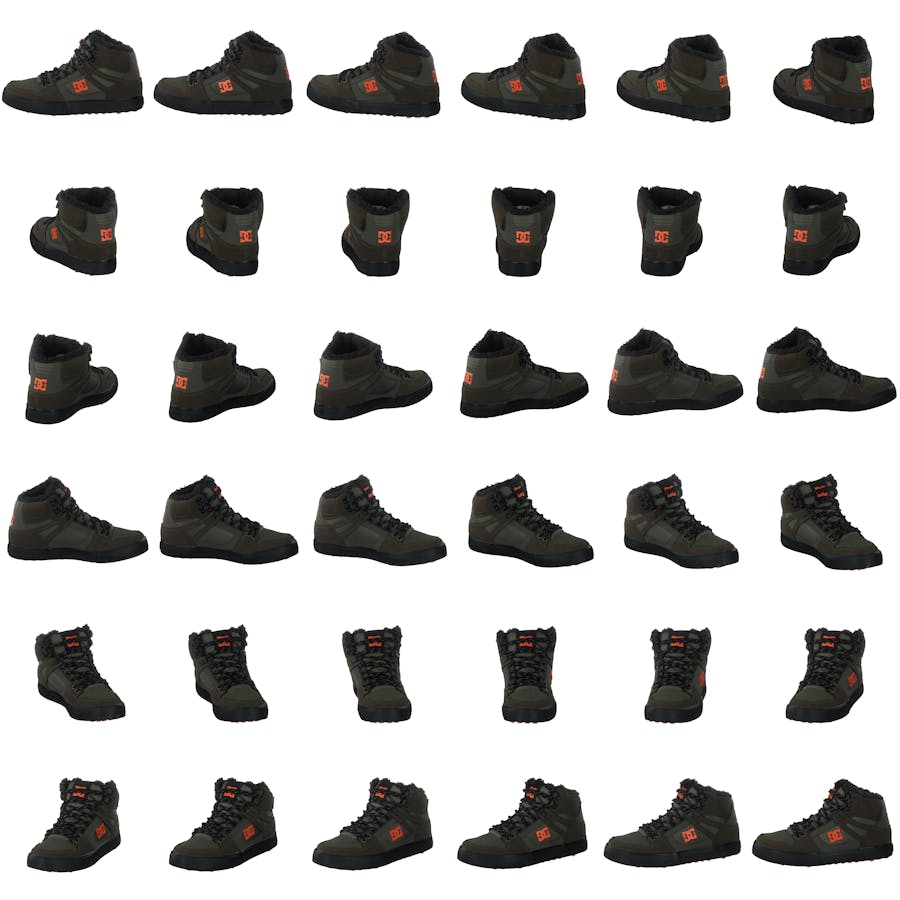 Pure High-top Wc Wnt Dusty Olive/orange