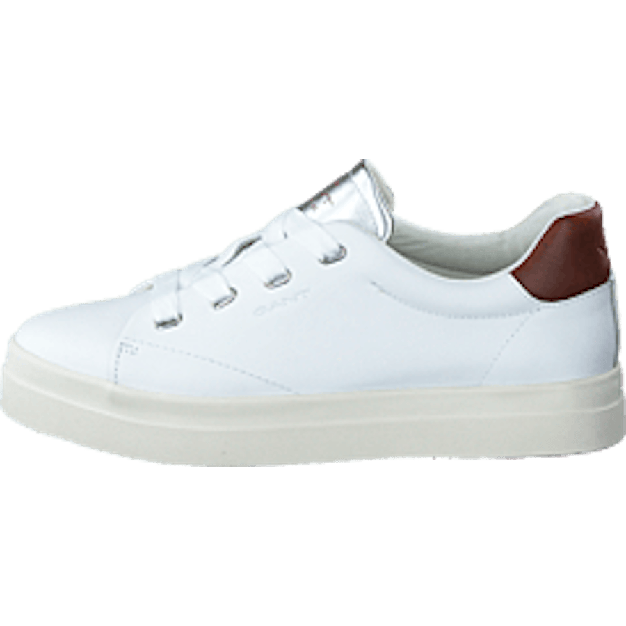 Avona Sneaker White/cognac/silver