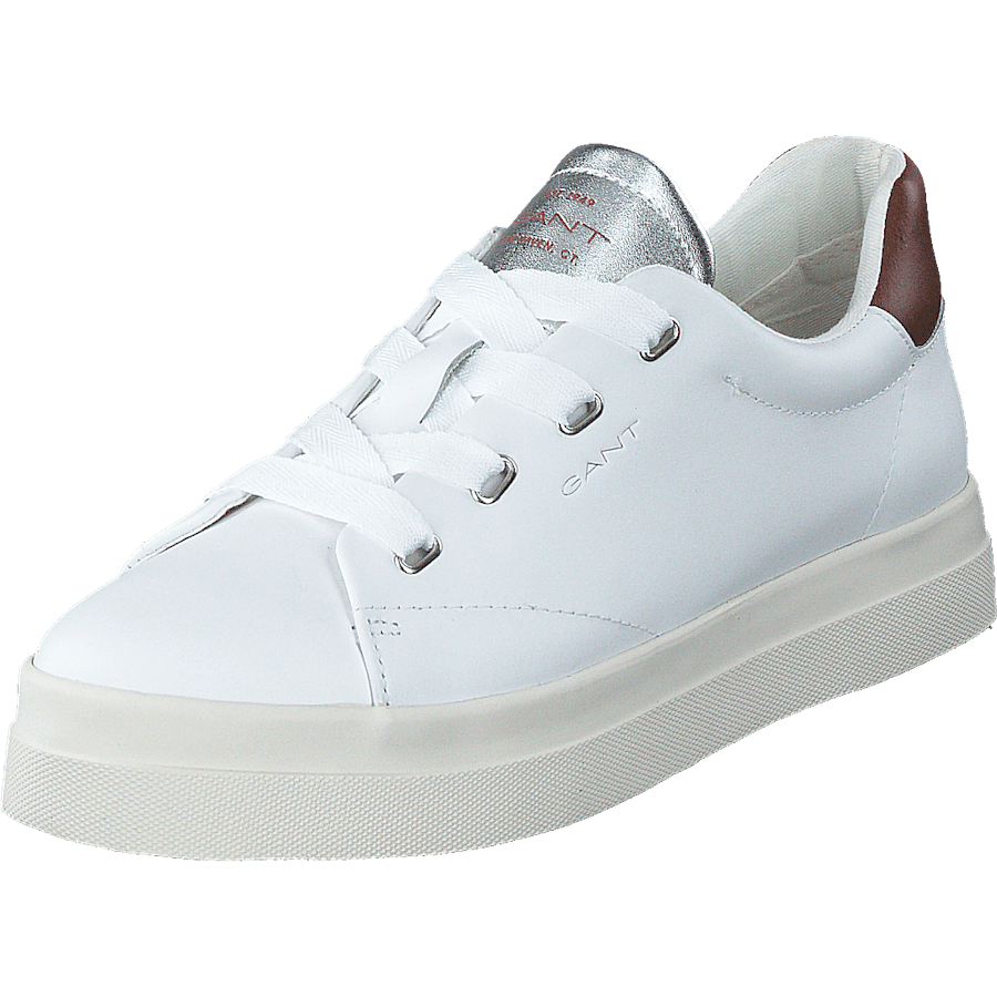 Avona Sneaker White/cognac/silver