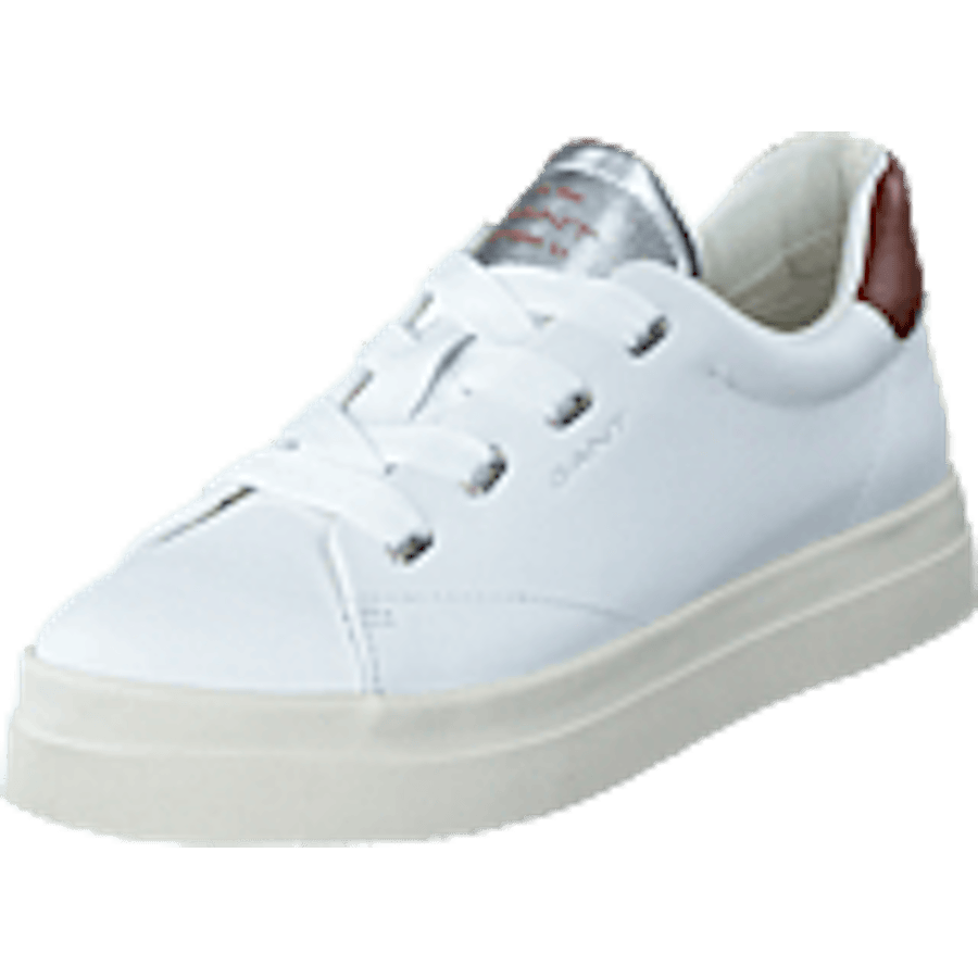 Avona Sneaker White/cognac/silver