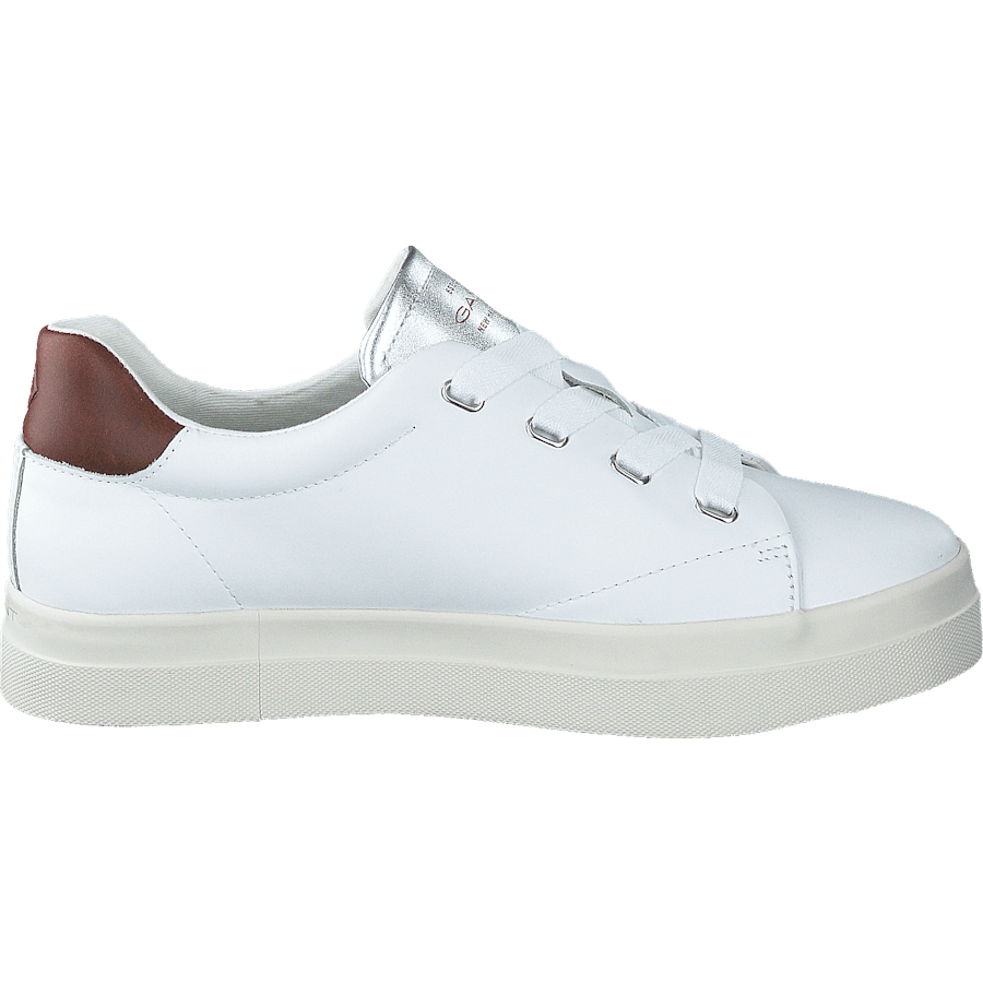 Avona Sneaker White/cognac/silver