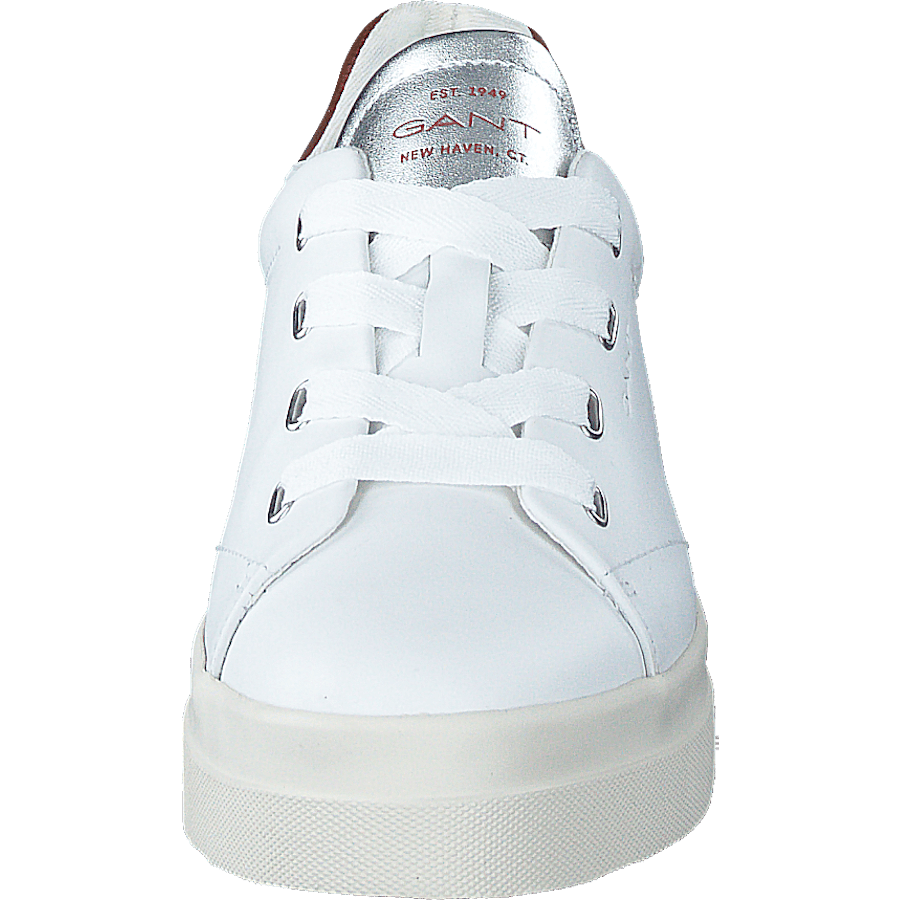 Avona Sneaker White/cognac/silver