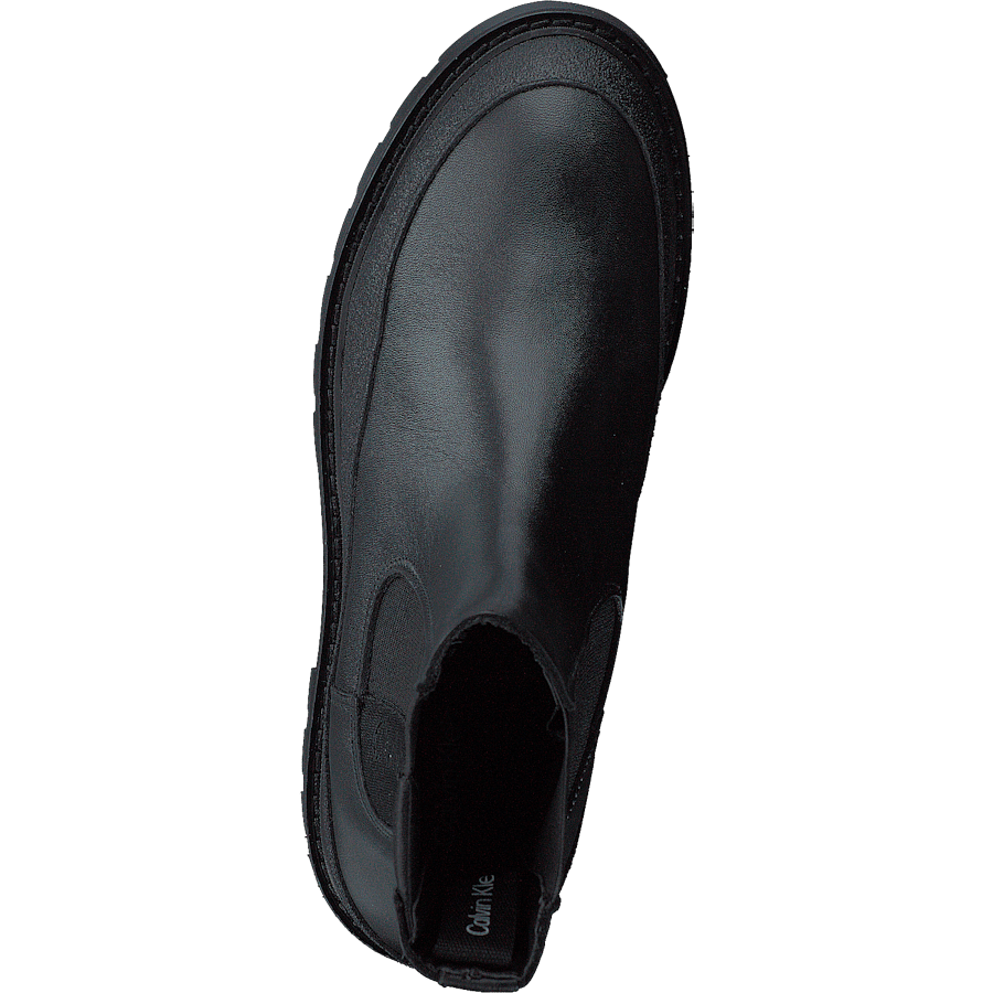 Combat Mid Chelsea Boot Rubber Black