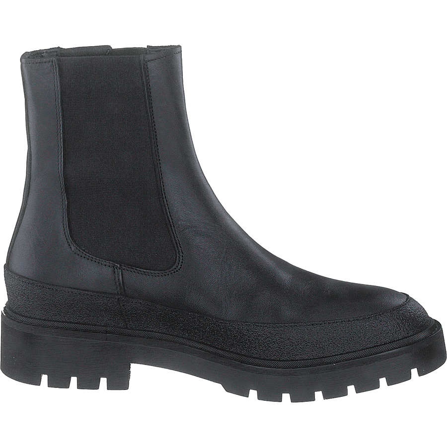Combat Mid Chelsea Boot Rubber Black