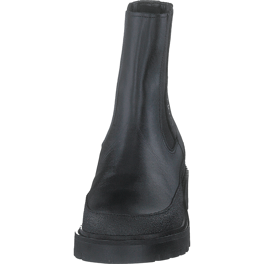 Combat Mid Chelsea Boot Rubber Black
