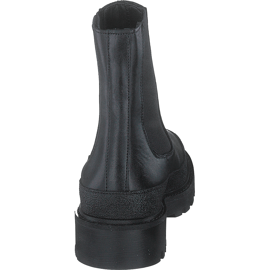 Combat Mid Chelsea Boot Rubber Black