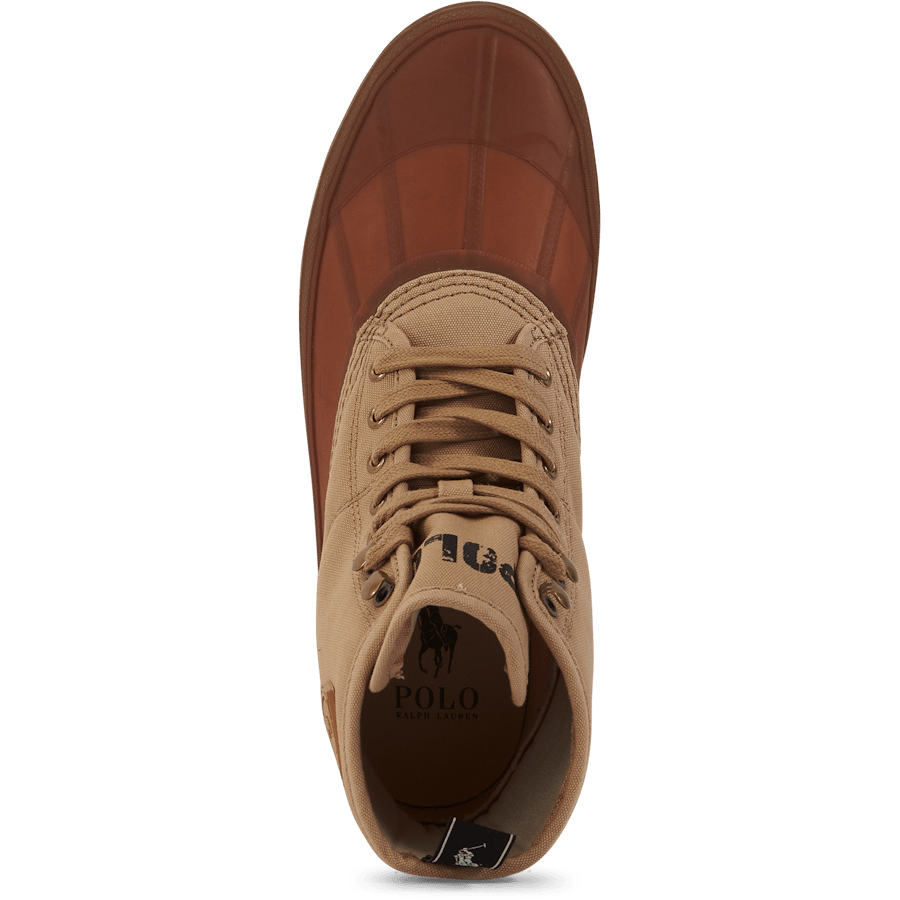 Polo Ralph Lauren Claus Laceup-boots-mid Cut Boo Vintage Khaki
