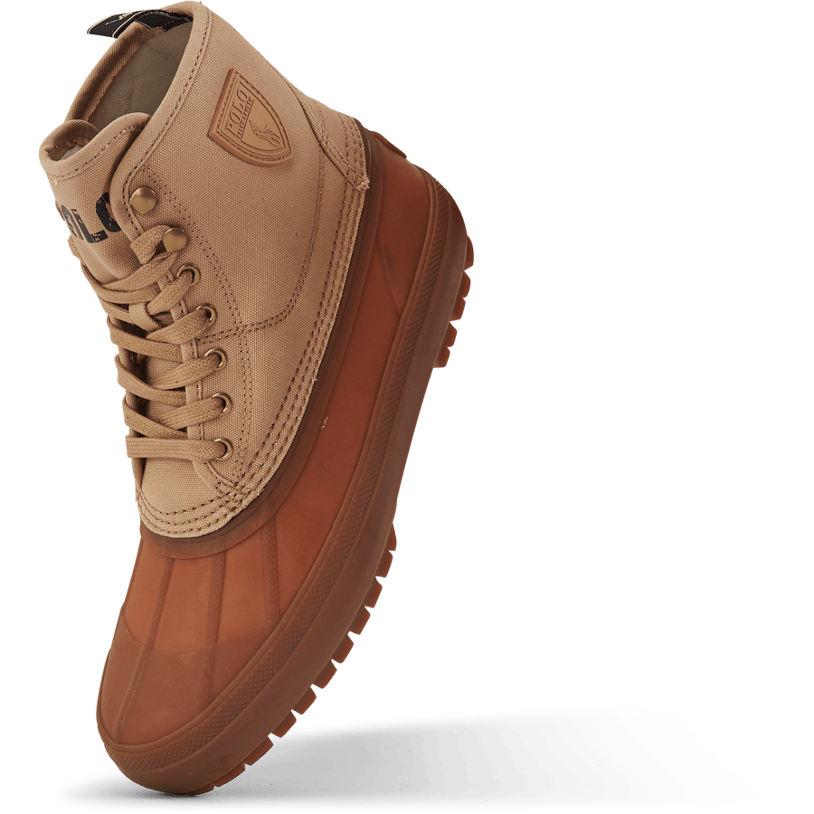 Polo Ralph Lauren Claus Laceup-boots-mid Cut Boo Vintage Khaki
