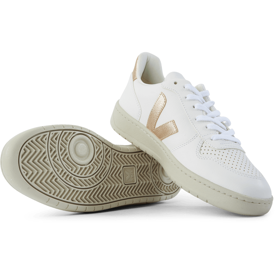 V-10 Chromefree Leather Extra White
