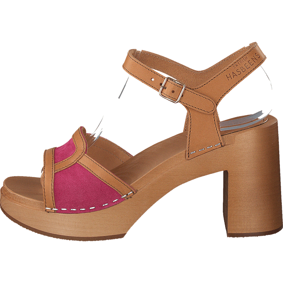 Sophisticated Sandal Bouganville/suede